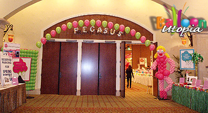 Entrance to event  