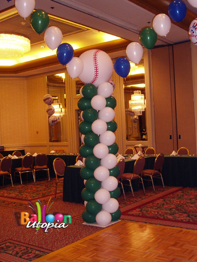 Baseball Theme Column 