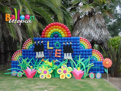 San Diego Birthday Party Decorations by Balloon Utopia