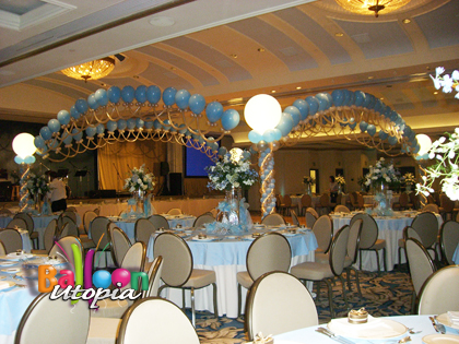 Elegant and romantic dance floor decor invites all to enjoy the party