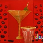 6' Martini with Rockwall Columns