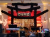 Asian themed stage backdrop