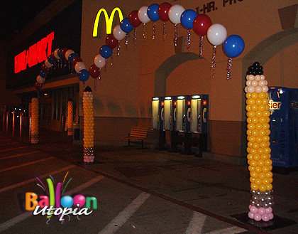 San Diego Grand Opening Decor by Balloon Utopia